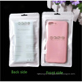 5.5 inches phone case bag iphone6 self sealed semi-transparent mobile phone case customize